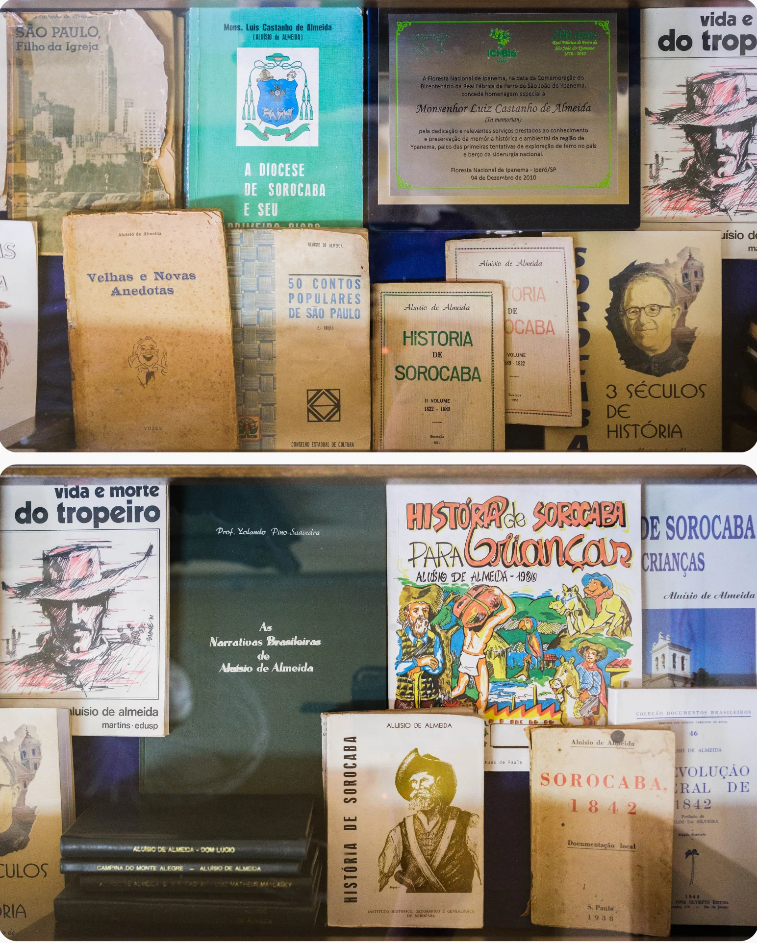 Obras de Aluísio de Almeida — Livros — acervo do IHGGS