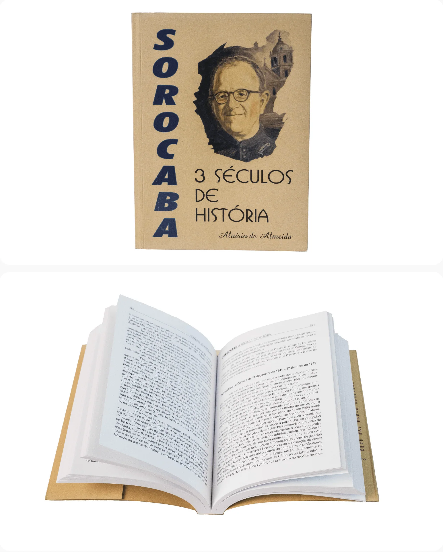 Sorocaba, 3 séculos de História — Livro — acervo do IHGGS