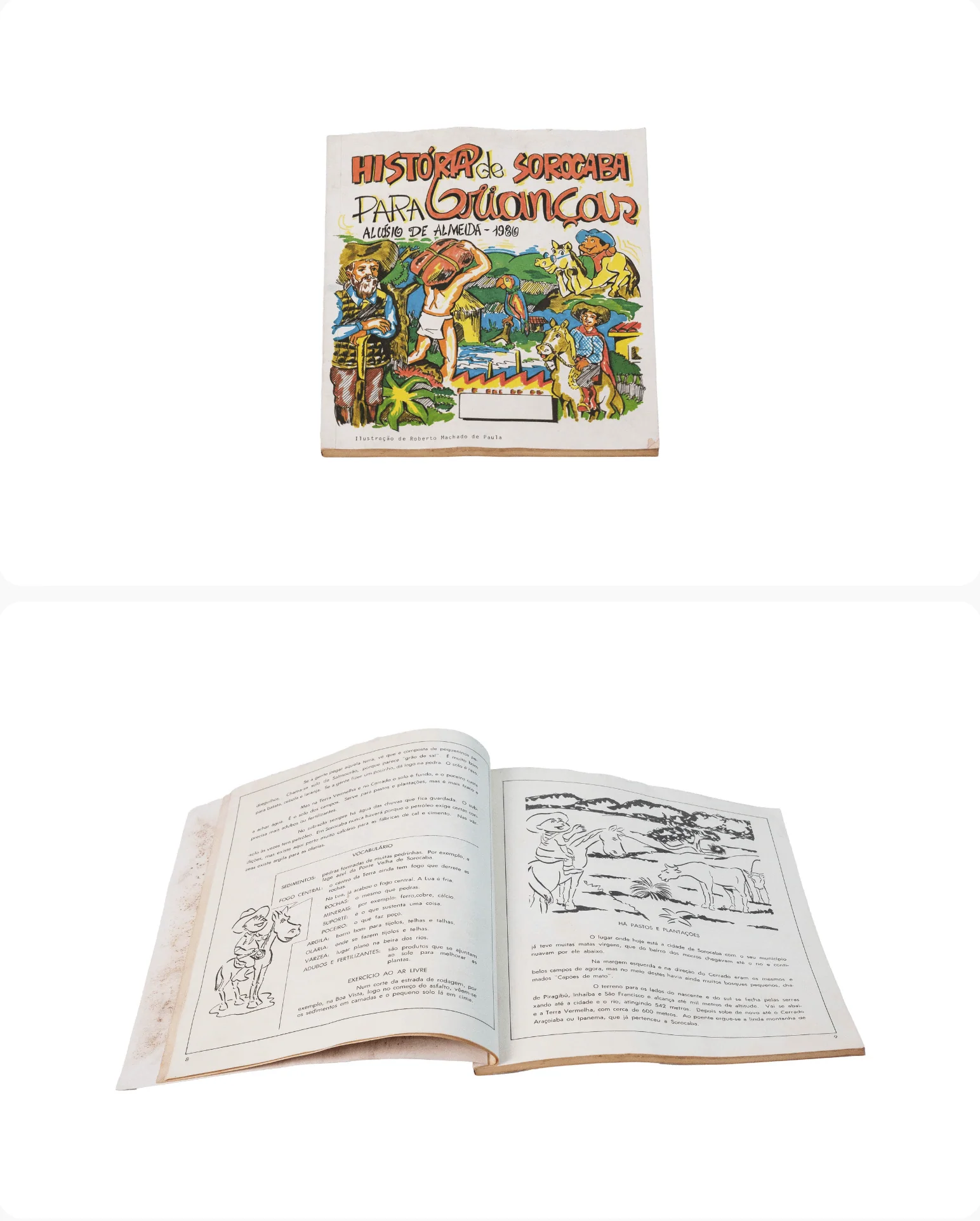 História de Sorocaba para Crianças — Livro — acervo do IHGGS