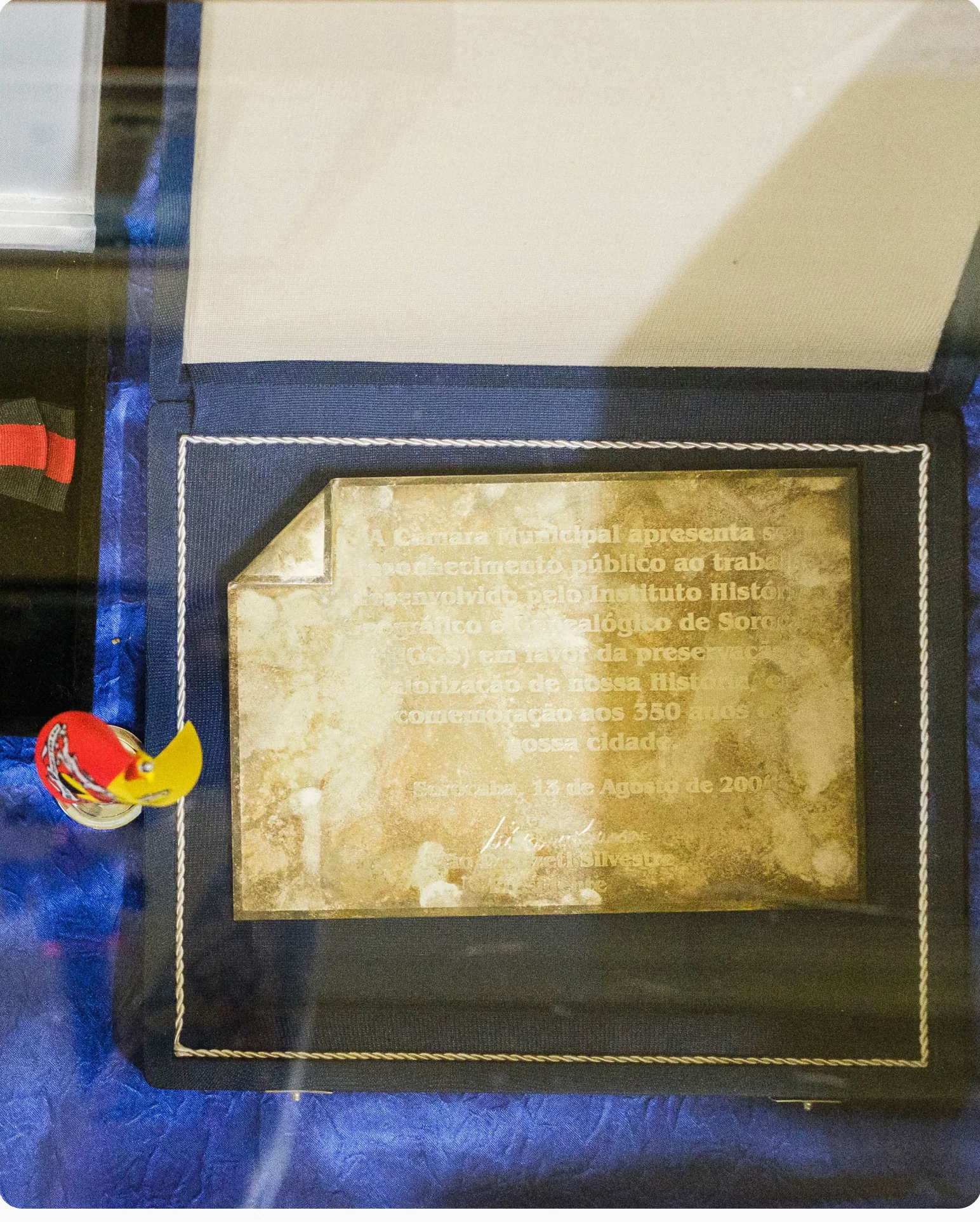 Exposição de condecorações — Objeto / Físico — acervo do IHGGS