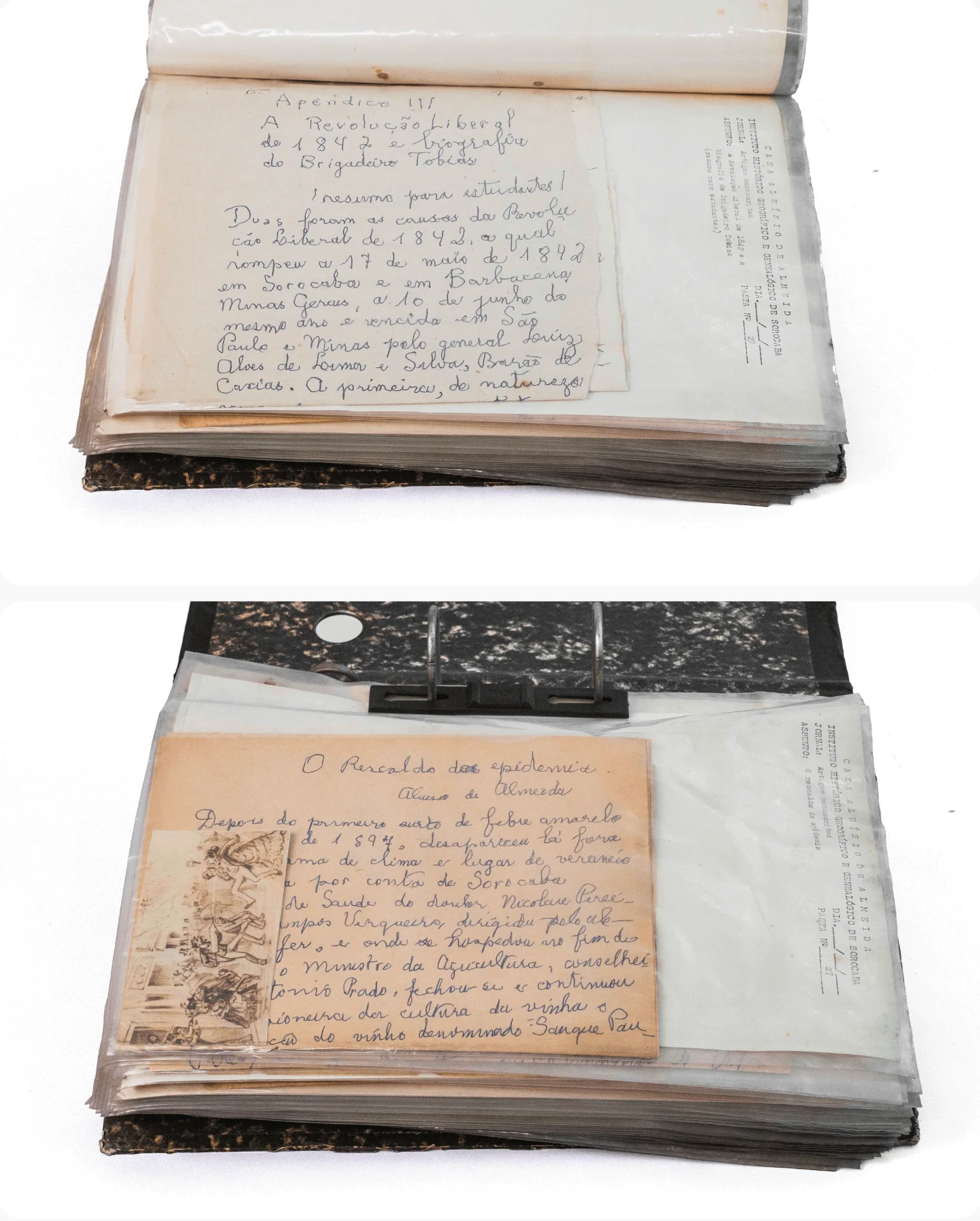 Manuscritos inéditos — Documento — acervo do IHGGS