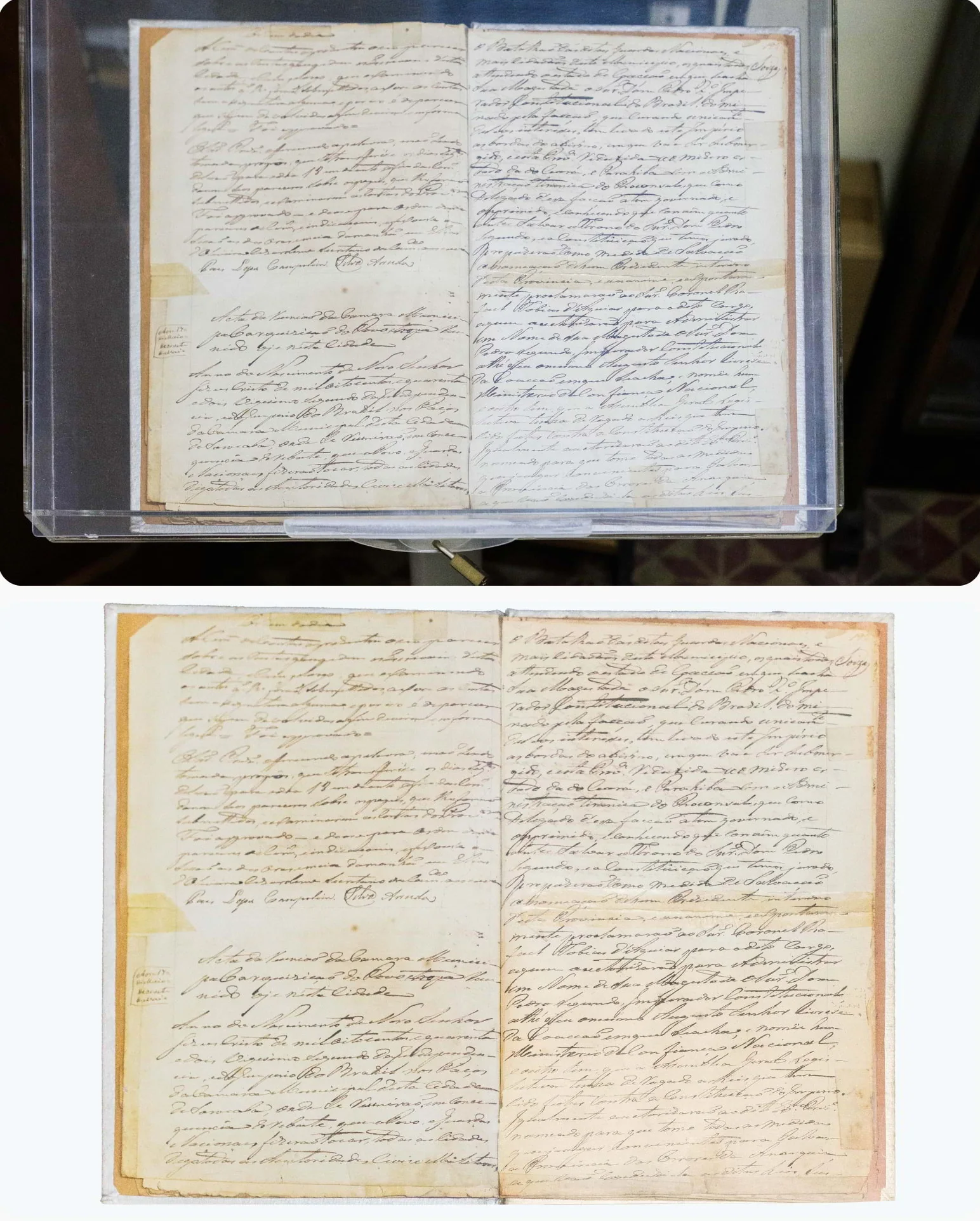 Ata da Revolução Liberal (1842) — Documento — acervo do IHGGS