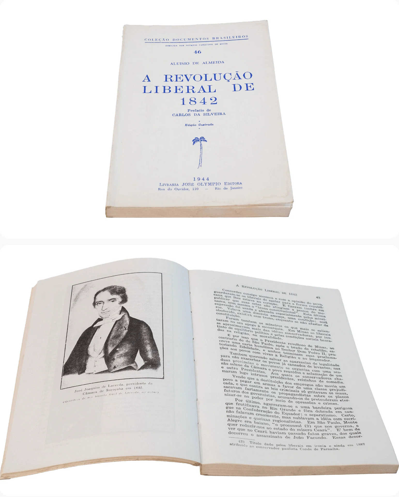A Revolução Liberal de 1842 — Livro — acervo do IHGGS