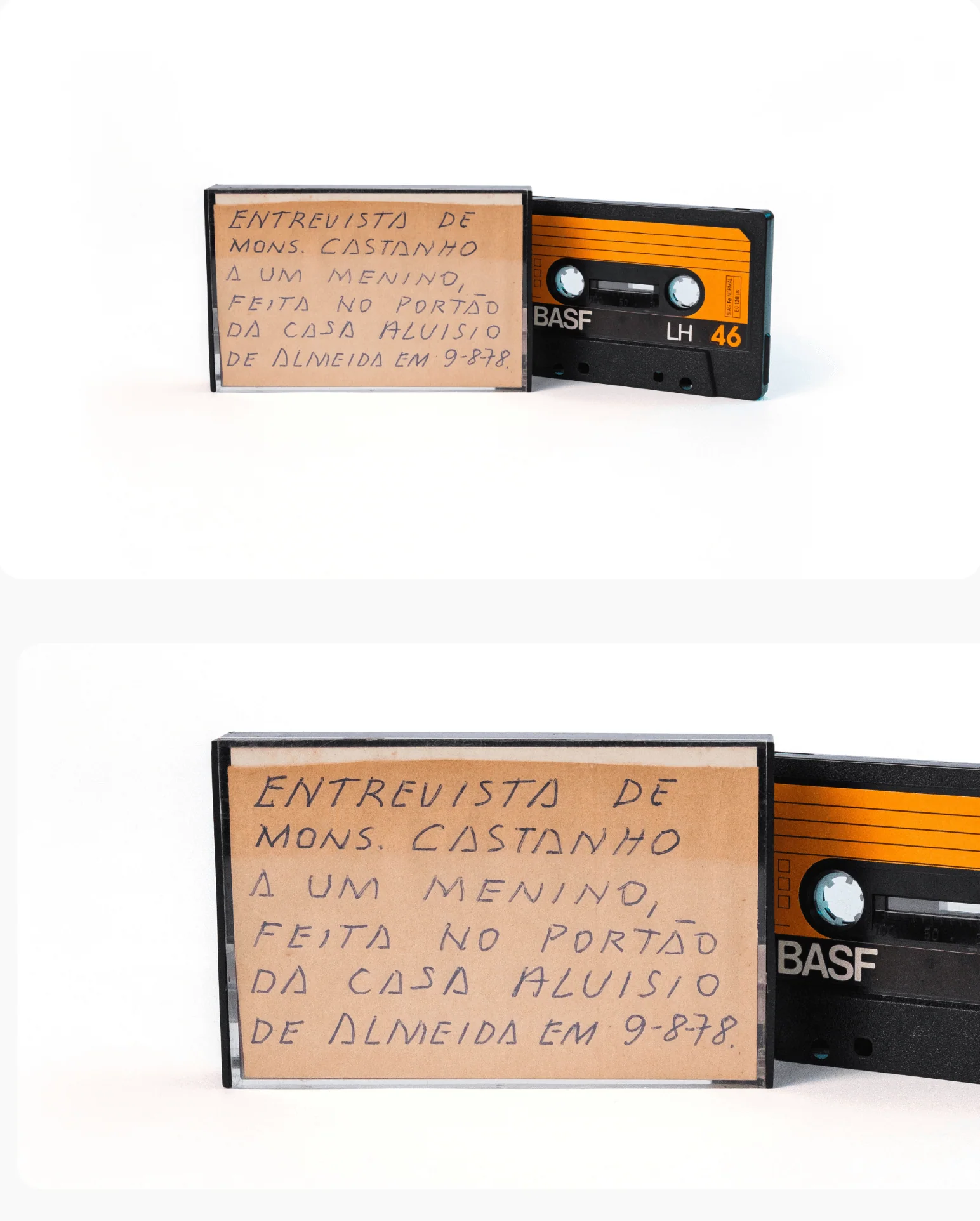 Fita Cassete — Objeto / Físico — acervo do IHGGS
