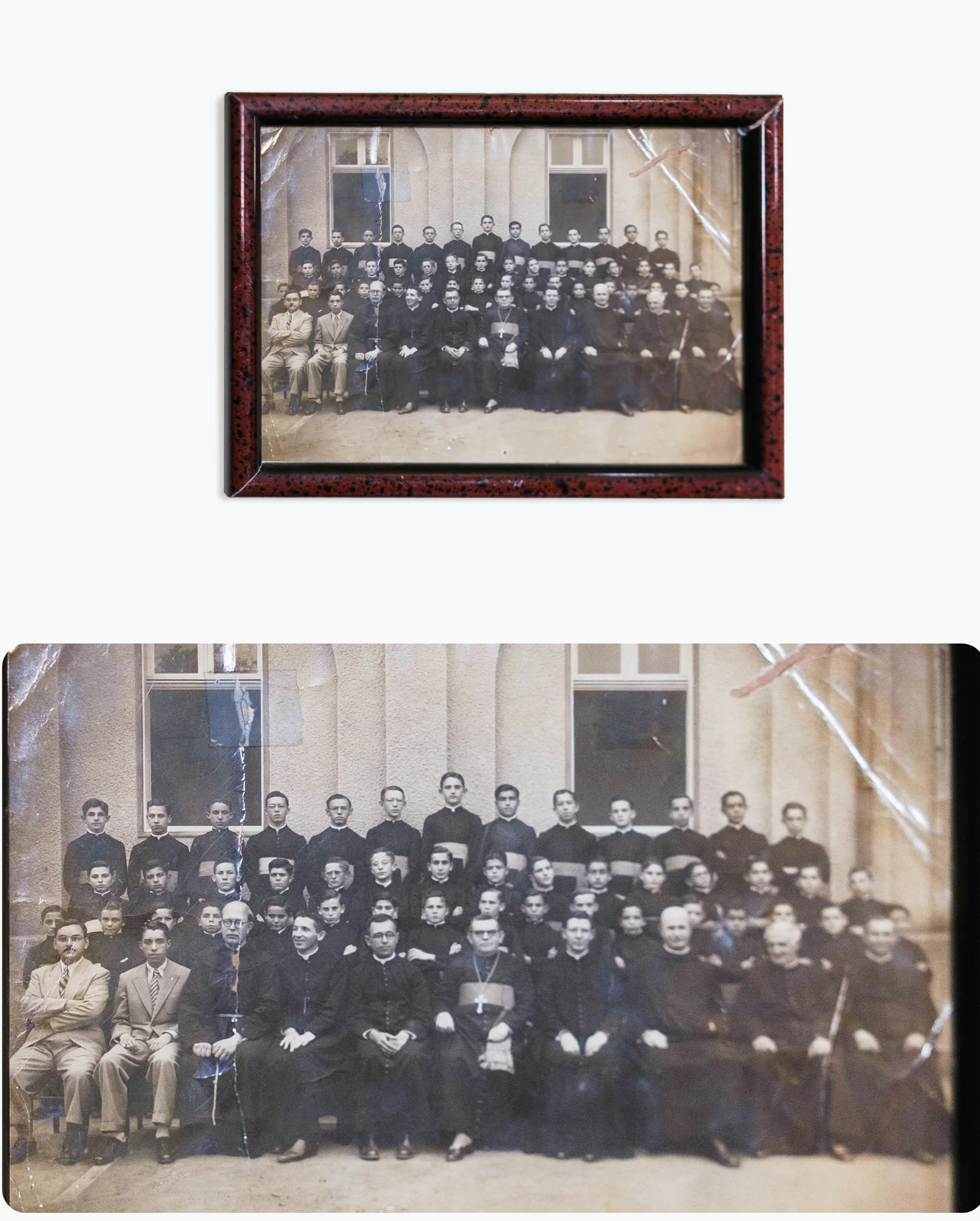 Quadro Padres — Objeto / Físico — acervo do IHGGS