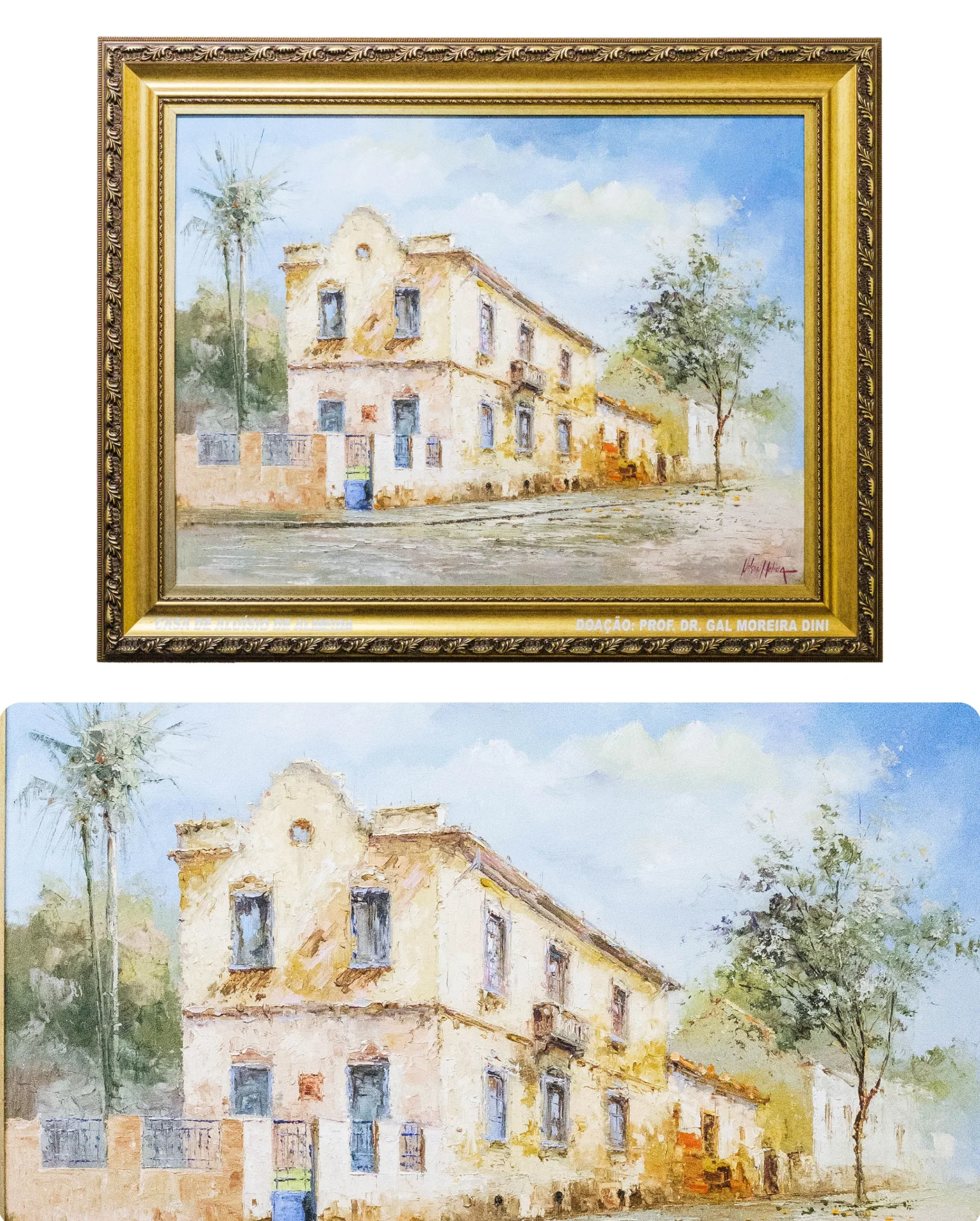 Quadro Capela — Objeto / Físico — acervo do IHGGS